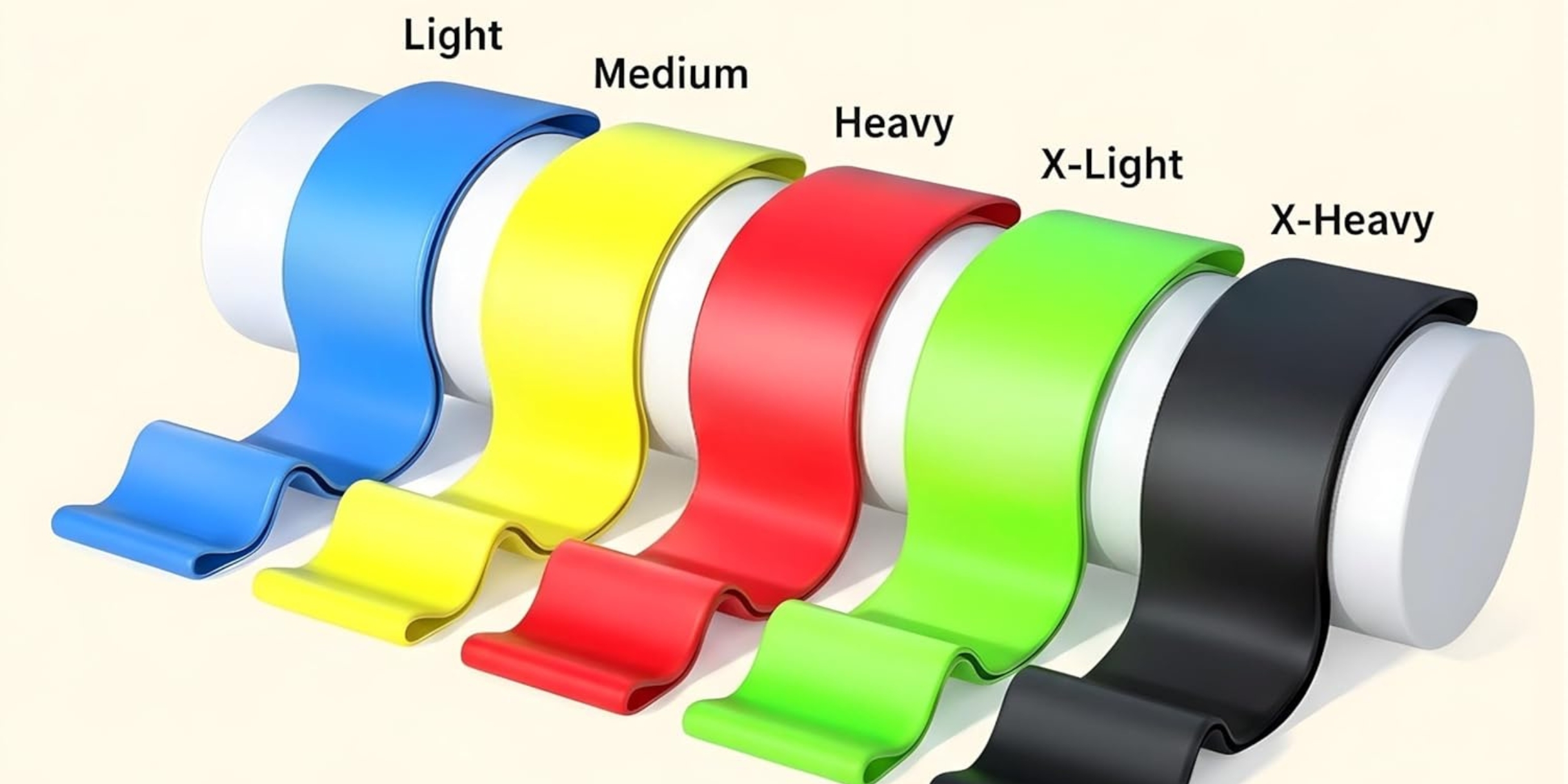 Resistance Bands for Exercise Mini Loop Band for Gym Toning Exercise Resistance Bands Set Elastic Band Stretch Band for Workout Natural Latex Theraband Elastic, Multicolor Visit the HOMEGALLEY Store - Image 5