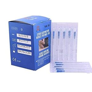 Theraveda Arm ACUPUNCTURE DRY NEEDLES PHYSIOTHERAPY Massager SIZE (0.25x25), Clear