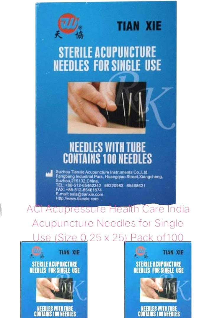 Theraveda Arm ACUPUNCTURE DRY NEEDLES PHYSIOTHERAPY Massager SIZE (0.25x25), Clear - Image 4